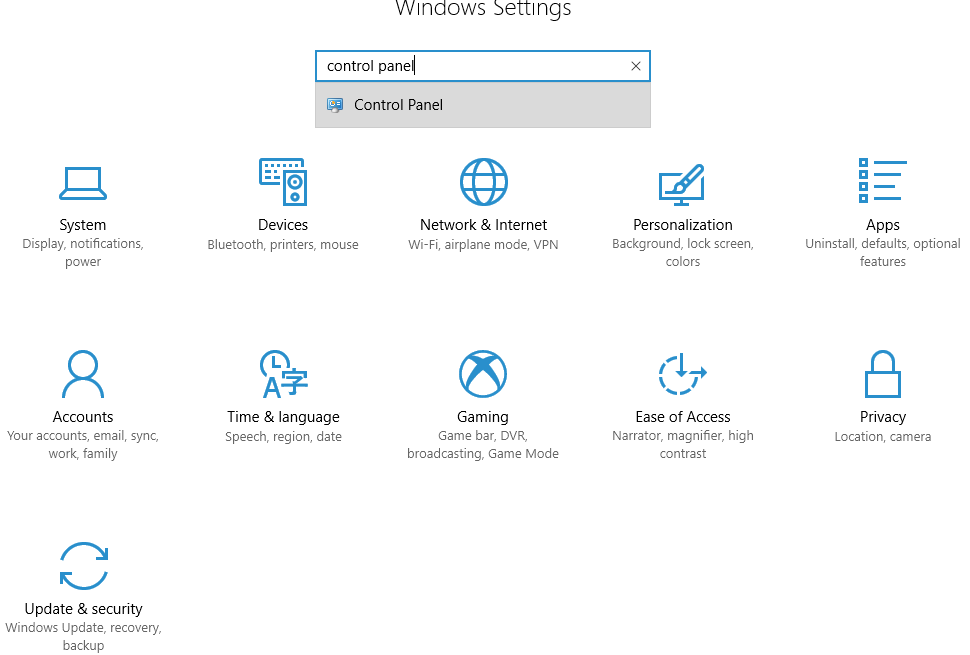 how-to-open-control-panel-from-settings-in-windows-10