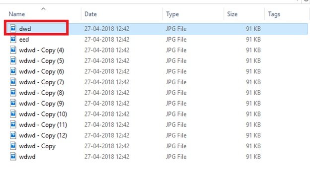batch rename files on Windows